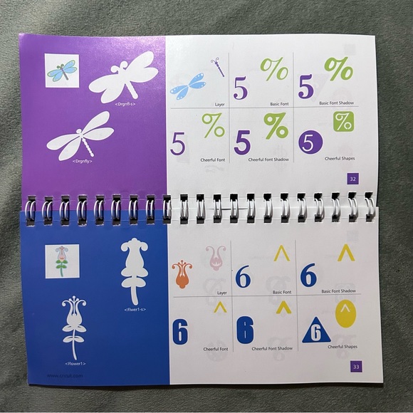 Cricut Creative Memories Cheerful seasons - shapes - Picture 13 of 16